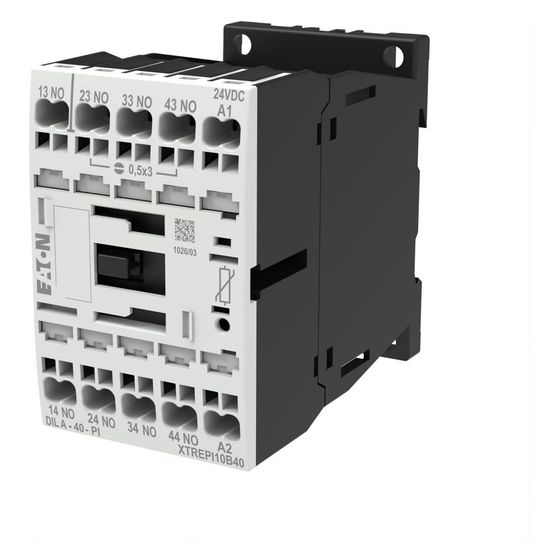 Eaton Hilfsschütz DILA DILA-40(24VDC)-PI, 24V DC, 4 S, Push-in-Klemmen