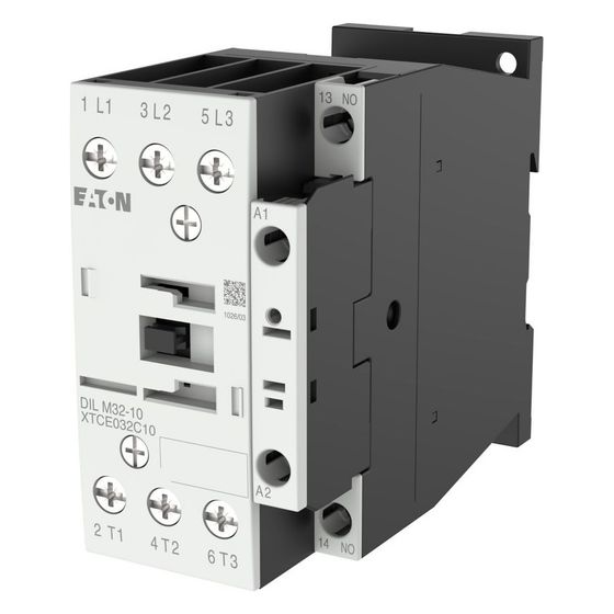 Eaton Leistungsschütz DILM DILM32-10, 3-polig 15kW, 110V 50Hz 120V 60Hz, Schraubklemmen