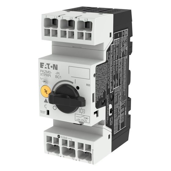 Eaton Motorschutzschalter PKZM0 PKZM0-6,3-PI, 4-6,3A, 2,2kW, Push-in-Klemmen