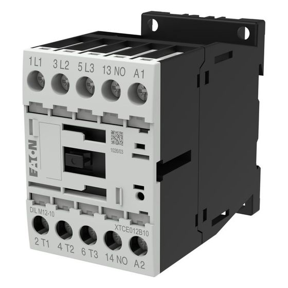 Eaton Leistungsschütz DILM DILM12-10, 3-polig 5,5kW 400V, 110V 50Hz 120V 60Hz, Schraubklemmen