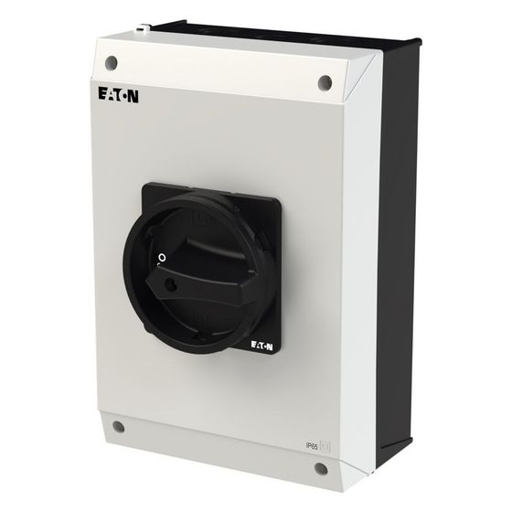 Eaton Hauptschalter P3 P3-63/I4/SVB-SW/HI11, 63A, 3-polig, 180x160x139mm, Schwarz