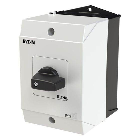 Eaton Polumschalter T0 T0-4-8440/I1, 20A, 8 Kontakte, Kunststoff, Schwarz