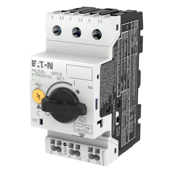 Eaton Motorschutzschalter PKZM0 PKZM0-0,63-SPI16, 0,4-0,63A, 3-polig, IP20