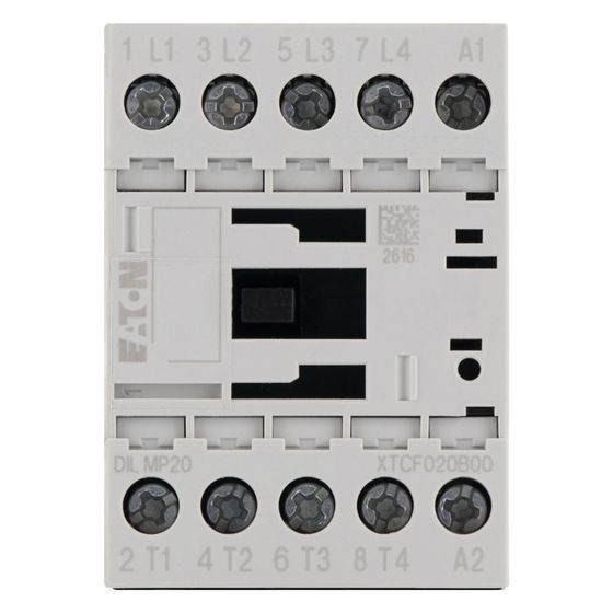 Eaton Leistungsschütz DILMP DILMP20(24VDC), 4-polig, 22A, 24V DC, Schraubklemmen