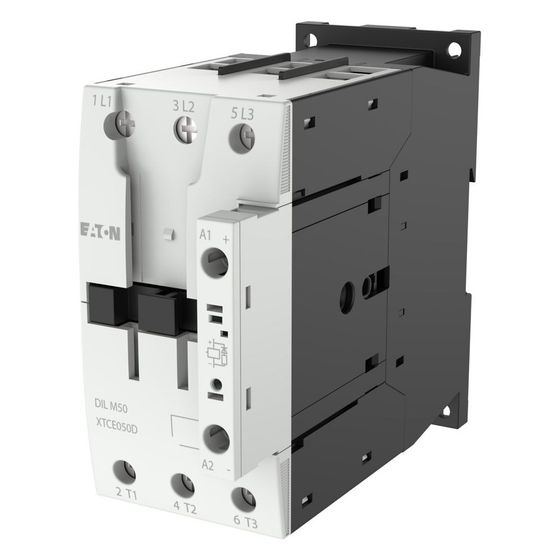 Eaton Leistungsschütz DILM50(RDC24), 3-polig 22kW, Schraubklemmen