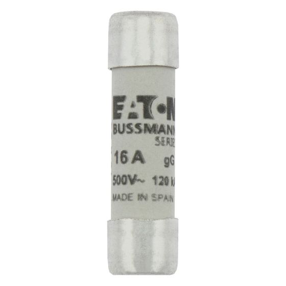 Eaton Zylindrischer Sicherungseinsatz C10G16, 16A, 500V, 10x38mm, gG