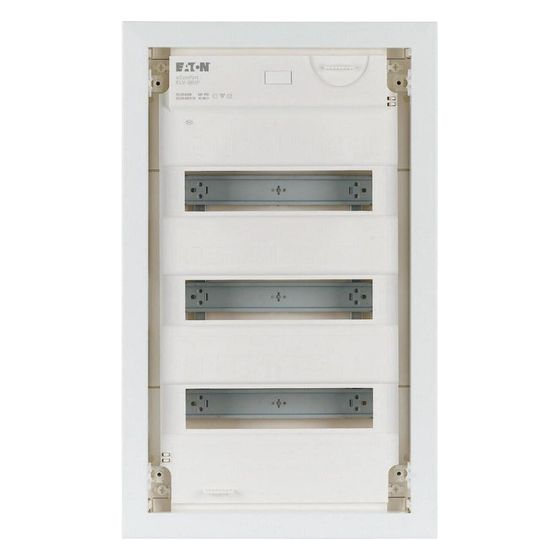 Eaton Kleinverteiler xComfort KLV-36UPP-F Unterputz, 3-reihig, 36TE, IP30, Kunststoff/Stahlblech, Verkehrsweiß, 178802