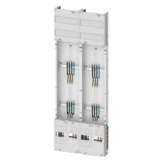 Eaton Zähler-Komplettschrank ZSD-Z29A1074, 1350x500x110mm, 2-stöckig, Weiß