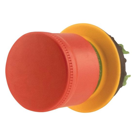Eaton NOT-HALT-Taste RMQ-Titan M22-PV30, 30mm, Zugentriegelung, Rot/Gelb