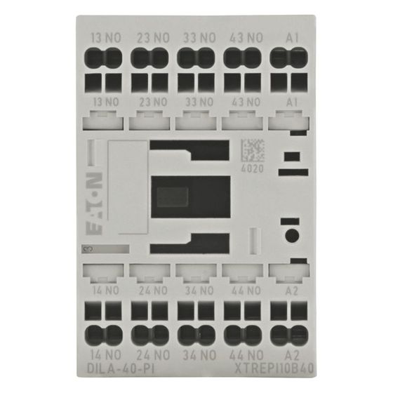 Eaton Hilfsschütz DILA DILA-40, 230V 50Hz 240V 60Hz, 4 Schließer, Push-in-Klemmen, 68x45x75mm