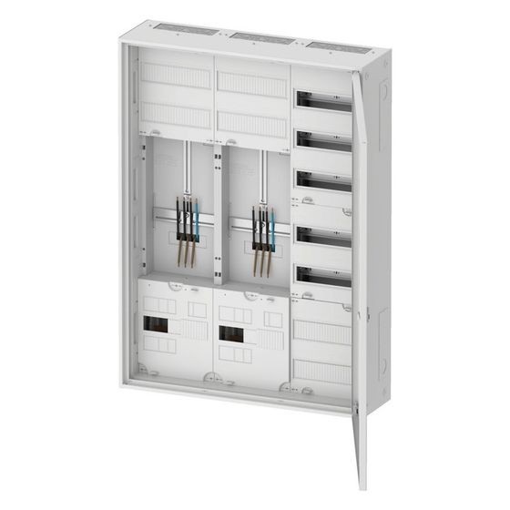 Eaton Zähler-Komplettschrank ZSD ZSD-ZZV-1100/APZ, 63A 3 Felder 1100x800x225mm, Stahl, Weiß