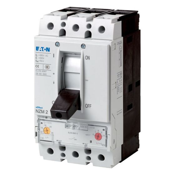 Eaton Kompaktleistungsschalter NZM NZMH2-A40-BT-NA, 3-polig, 40A, Rahmenklemme
