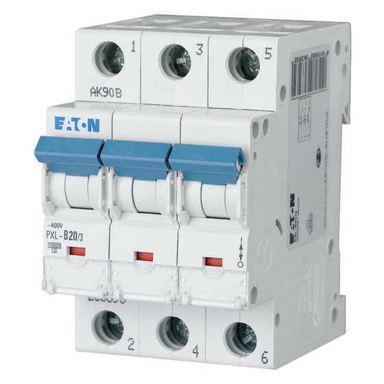 Eaton Leitungsschutzschalter xPole PXL-B20/3, 3-polig, 20A, 10kA, 400V