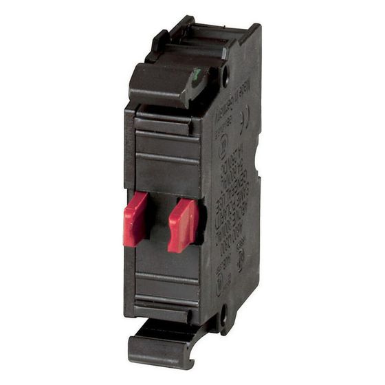 Eaton Kontaktelement M22 M22-CK01, 1 Öffner, Frontbefestigung, Cage Clamp, rot