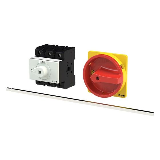 Eaton Hauptschalter P3 P3-63/M4/SVB, 63A, 3-polig, Rot/Gelb