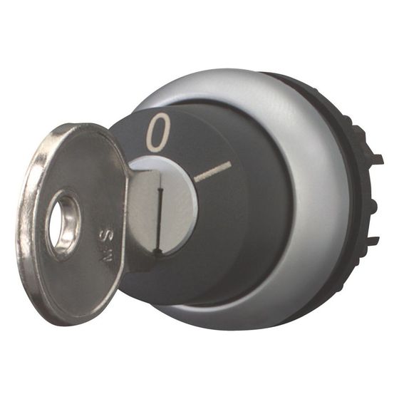 Eaton Schlüsseltaster RMQ-Titan M22-WRS-MS2, 22,5mm, Kunststoff, Titan, 1