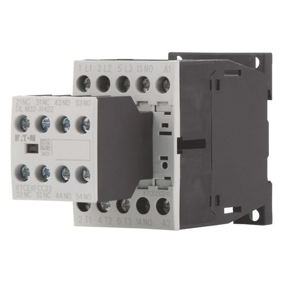 Eaton Leistungsschütz DILM DILM12-32, 5,5kW, 3-polig, 230V/240V, Schraubklemmen