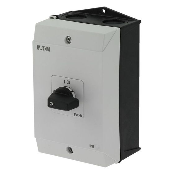 Eaton EIN-AUS-Schalter P1 P1-32/I2, 32A, 15kW, 3-polig, Aufputzmontage, Schwarz