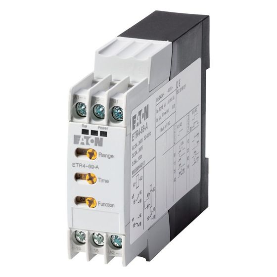 Eaton Zeitrelais ETR4 ETR4-69-A, 0,05s-100h, 24-240VAC/DC