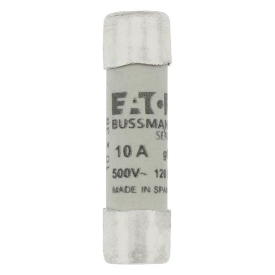 Eaton Sicherungseinsatz Bussmann C10G10, 10x38mm, 10A, 500V, gG/gL, 120kA
