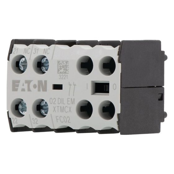 Eaton Hilfsschalterbaustein 31DILE, 4-polig 3S 1Ö, Frontbefestigung, Schraubanschluss, 4A