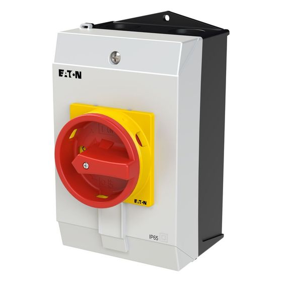 Eaton Hauptschalter P1 P1-25/I2/SVB/HI11, 25A, 3-polig, 13kW, Rot/Grau