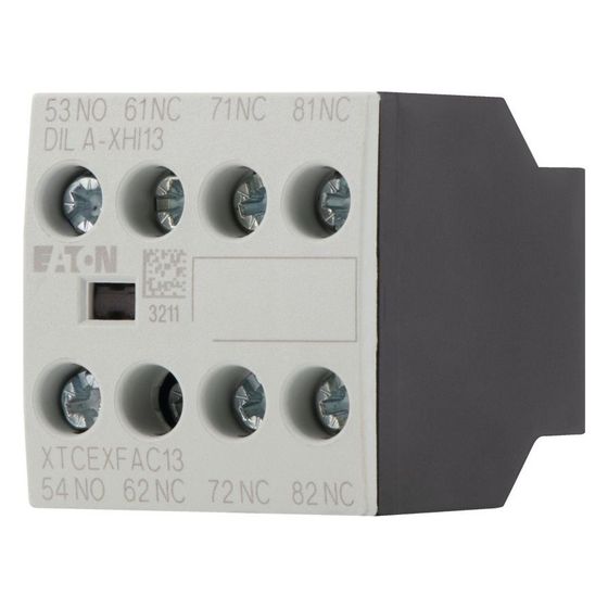 Eaton Hilfsschalterbaustein DILA DILA-XHI13, 16 A, 1 S 3 Ö, Frontbefestigung