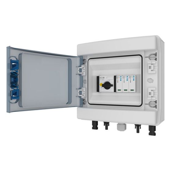 Eaton Photovoltaik DC Stringbox IKA-SOL20-X11-PKZ-T2, 268x238x118mm, IP65, ABS, Grau