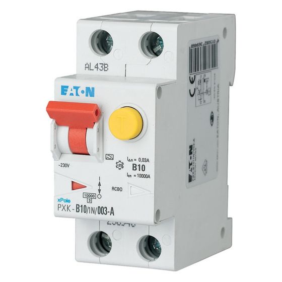 Eaton FI/LS-Schalter xPole PXK-B10/1N/003-A, 10A, 30mA, 1+N-polig, B-Charakteristik, Typ A