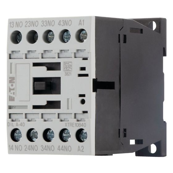 Eaton Hilfsschütz DILA DILA-40(24VDC), 24V DC, 4 Schließer, Schraubklemmen