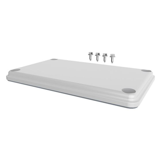 Eaton Flanschplatte xEnergy Basic F3A-2K-M50/16-2, 25x230x140mm, Kunststoff, Lichtgrau