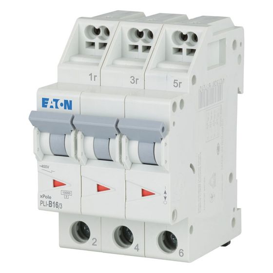 Eaton Leitungsschutzschalter xPole PLI PLI-B16/3, 16 A, 3-polig, 400 V