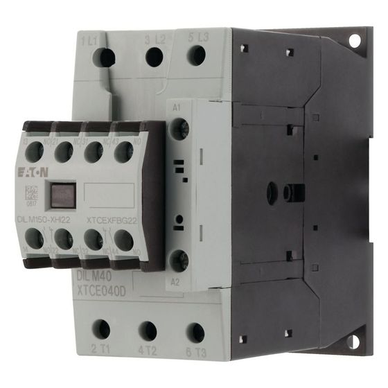 Eaton Leistungsschütz DILM DILM40-22, 18,5kW 230V 50Hz 240V 60Hz, 3-polig, Schraubklemmen