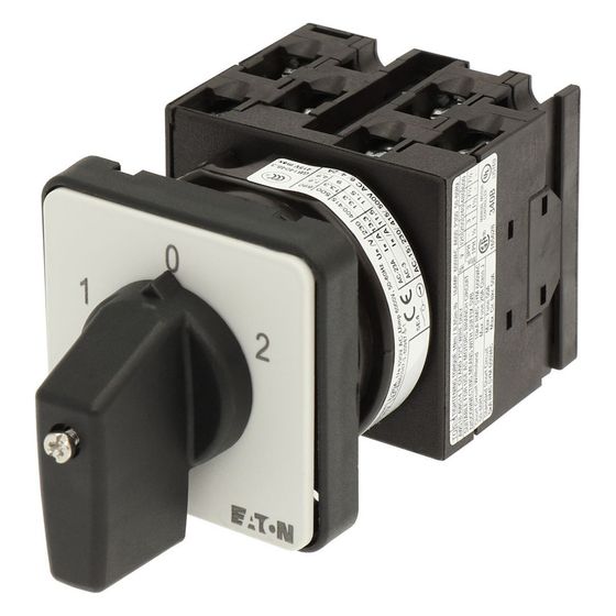Eaton Umschalter T0 T0-3-8212/E, 20A, 3 Baueinheiten, Kunststoff, Schwarz