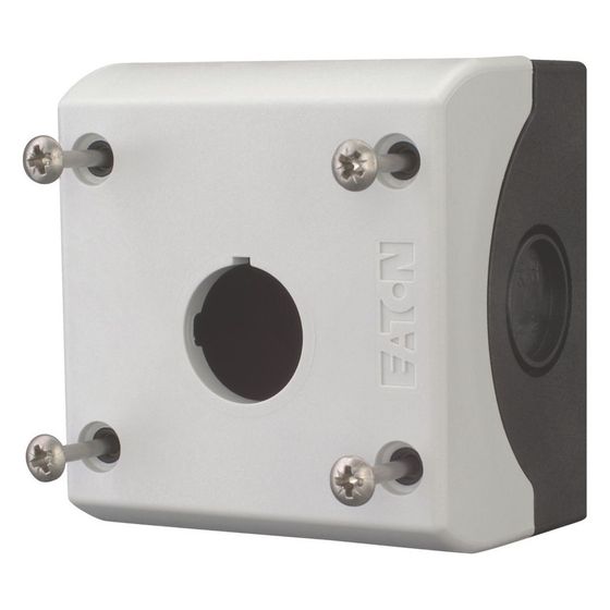 Eaton Aufbaugehäuse M22 M22-I1, 82x72x74mm, Kunststoff, Grau