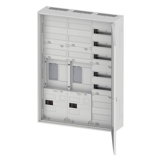 Eaton Zähler-Komplettschrank ZSD-ZZV-1100-BKE-I/APZ, 63 A, 1100x800x225mm, Stahl, Weiß