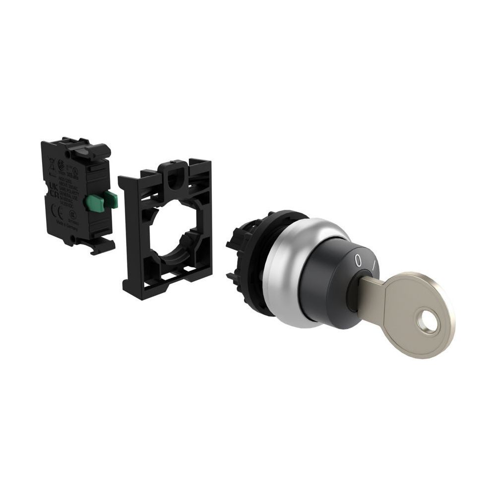 Eaton Schlüsseltaste RMQ-Titan M22-WRS-K10-BVP, 22,5mm, Kunststoff, Schwarz/Titan... EATON-110917 4015081104468 (Abb. 3)