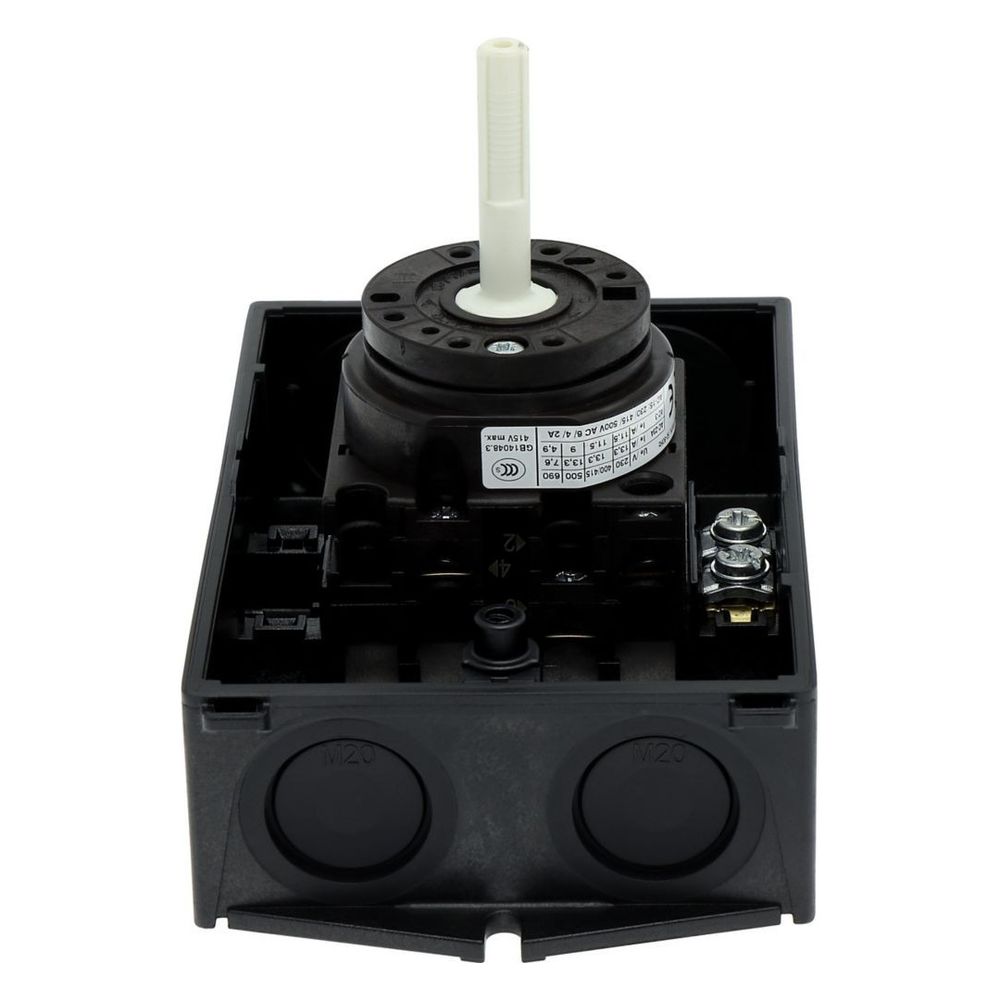 Eaton EIN-AUS-Schalter T0 T0-2-1 / I1, 20A 5,5kW, Kunststoff, Schwarz... EATON-207081 4015082070816 (Abb. 5)