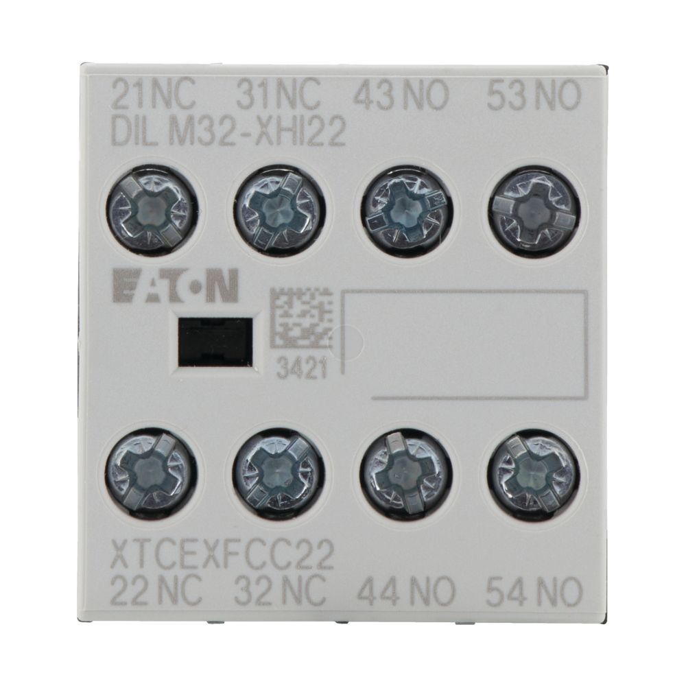 Eaton Hilfsschalterbaustein DILM DILM32-XHI22, 4-polig, 2 S, 2 Ö, Frontbefestigung, Schra... EATON-277377 4015082773779 (Abb. 2)
