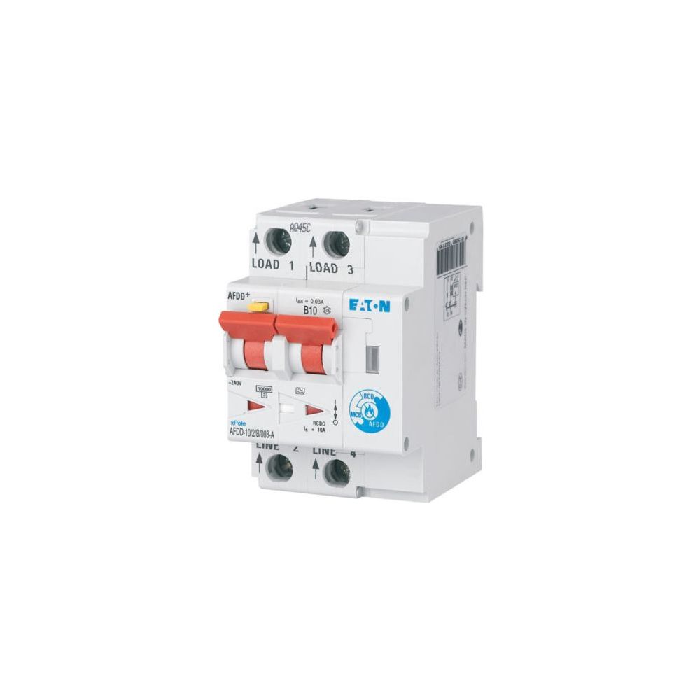 Eaton Brandschutzschalter AFDD+ AFDD-10/2/B/003-A, 2-polig, 10A, 30mA, Typ A... EATON-187168 4015081822171 (Abb. 5)