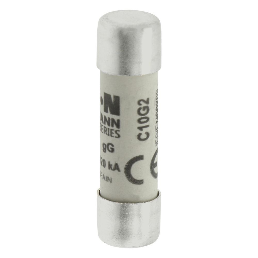 Eaton Zylindersicherung C10G2, 2A, 500V, 10x38mm, 120kA, gG/gL... EATON-C10G2 5027590493468 (Abb. 2)