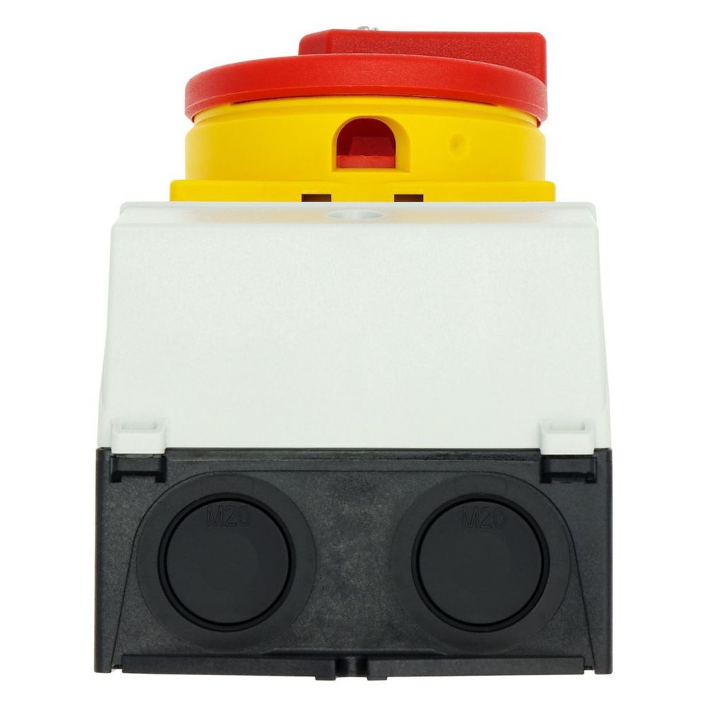 Eaton Hauptschalter T0 T0-2-8900/I1/SVB, 20A 5,5kW 3-polig+N, Kunststoff, Grau/Rot... EATON-207151 4015082071516 (Abb. 7)