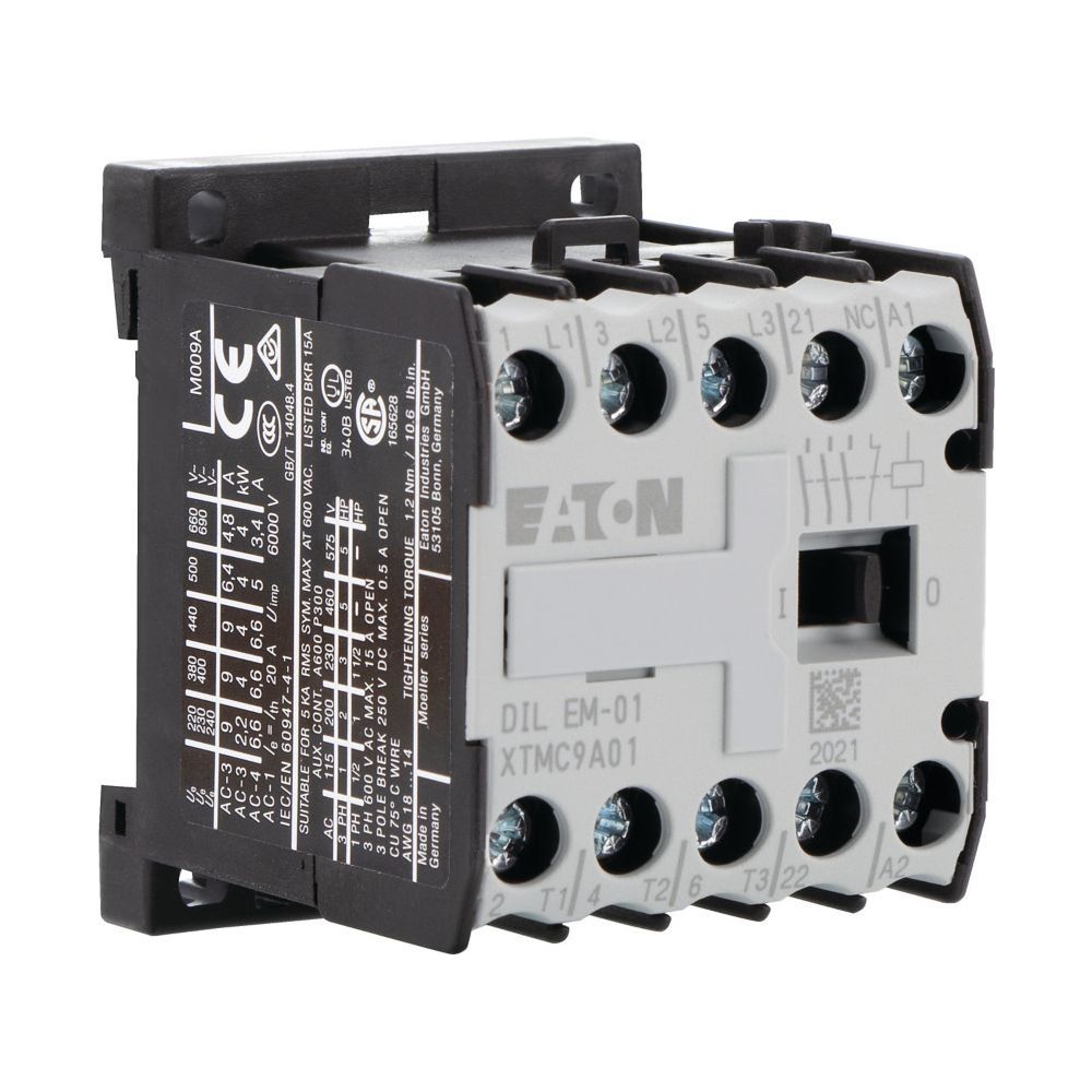 Eaton Leistungsschütz DILEM DILEM-01, 3-polig, 4kW, 230V 50Hz, 240V 60Hz, 1 Öffner, IP20... EATON-051795 4015080517955 (Abb. 3)