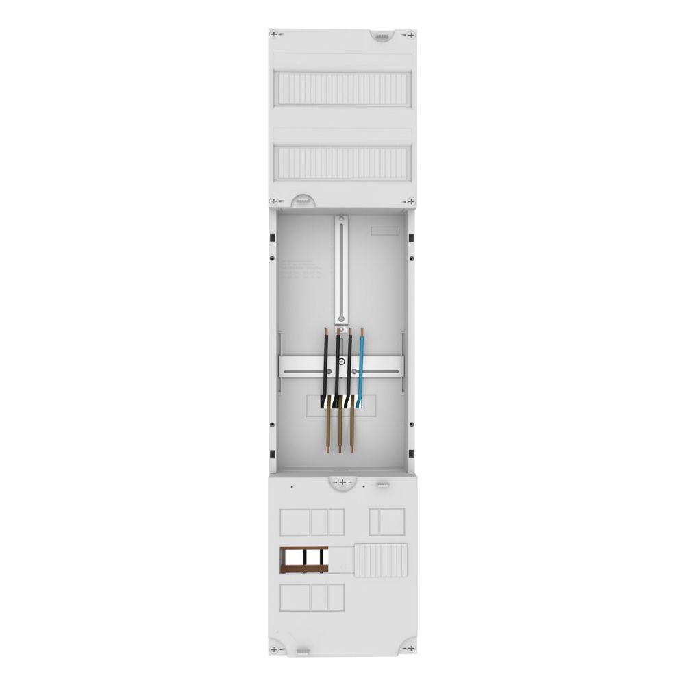 Eaton Zähler-Komplettschrank ZSD-Z17A1239, 1050x250x110mm, Weiß... EATON-259198 4015082591984 (Abb. 2)
