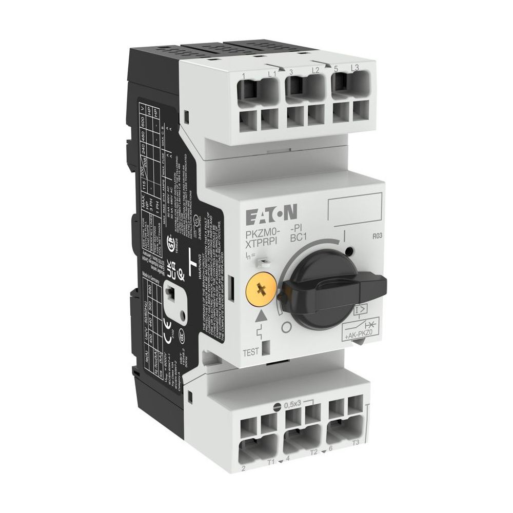 Eaton Motorschutzschalter PKZM0 PKZM0-0,63-PI, 0,12 kW, 0,4-0,63 A, Push-in-Klemmen... EATON-199151 4015081972357 (Abb. 3)