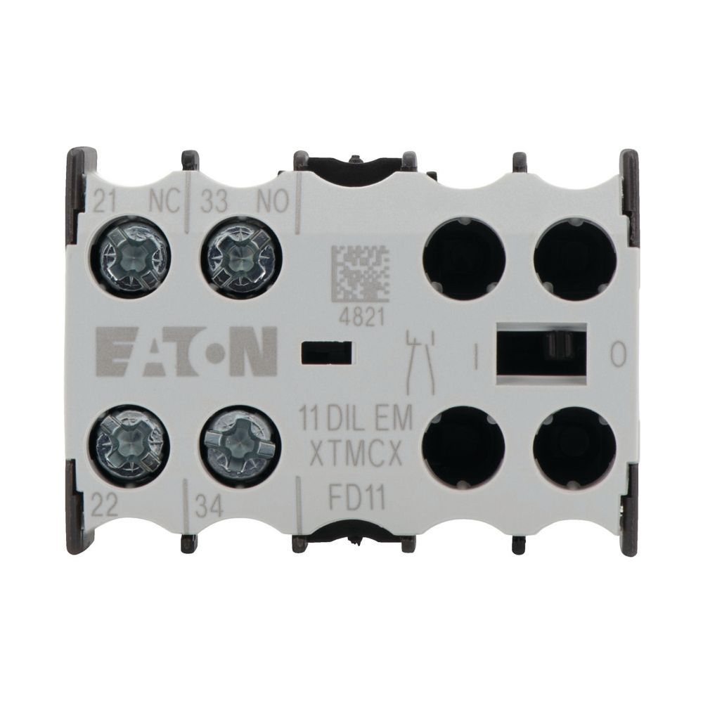 Eaton Hilfsschalterbaustein DILEM 11DILEM, 1S 1Ö, Frontbefestigung, Schraubanschluss... EATON-010080 4015080100805 (Abb. 2)