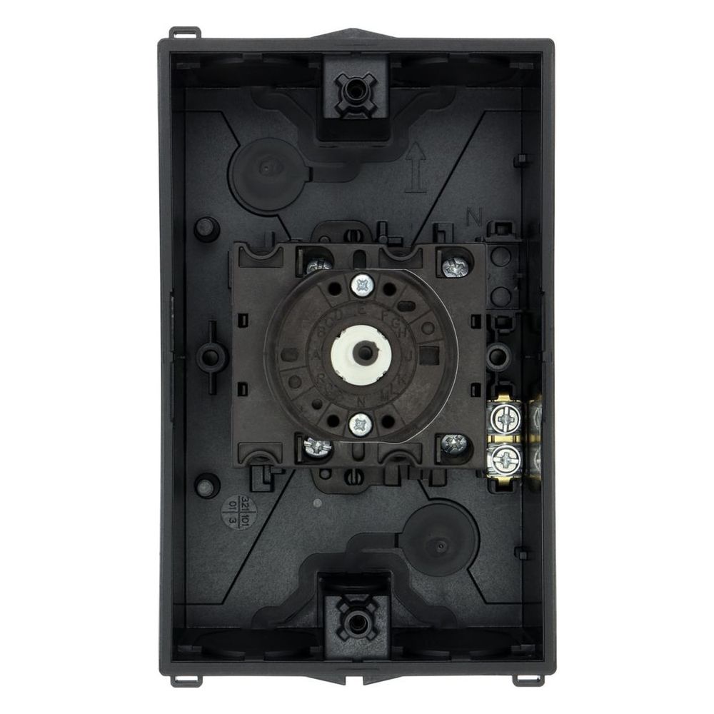 Eaton Hauptschalter T3 T3-4-15682/I2/SVB-SW, 32A, 15kW, 6-polig, Schwarz... EATON-207211 4015082072117 (Abb. 11)
