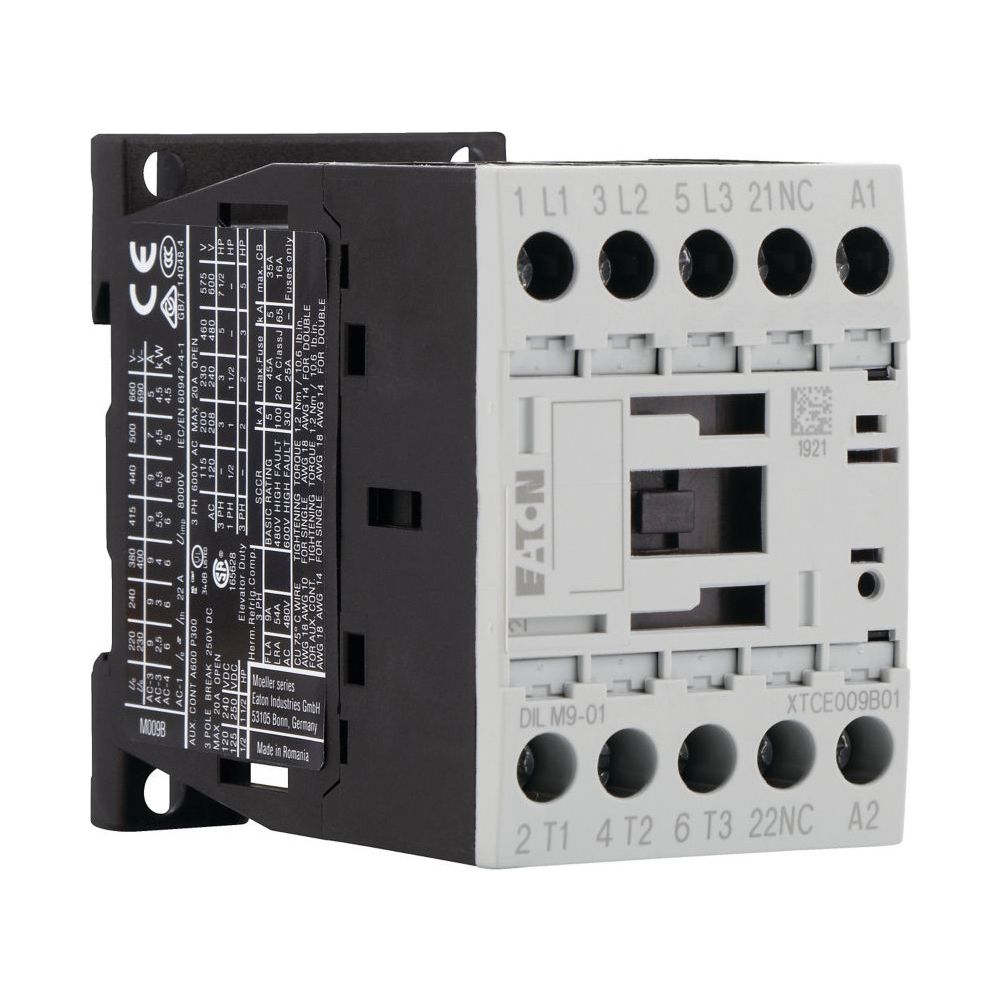 Eaton Leistungsschütz DILM9-01, 3-polig 4kW, 230V 50/60Hz, 1 Ö, Schraubklemmen, 276733... EATON-276733 4015082767334 (Abb. 3)