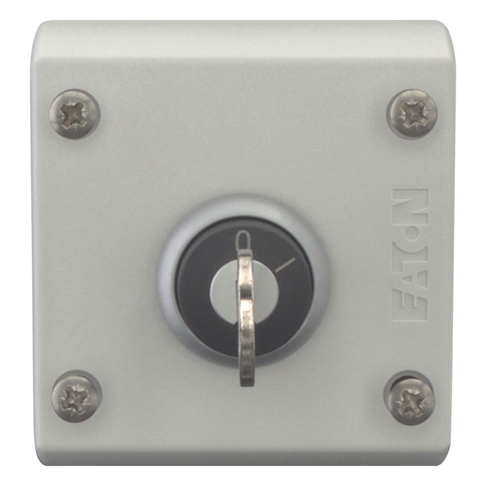 Eaton Schlüsseltaster M22-WRS/KC11/I, 2 Stellungen, 1Ö/1S, IP66, Kunststoff, Grau... EATON-216526 4015082165260 (Abb. 2)