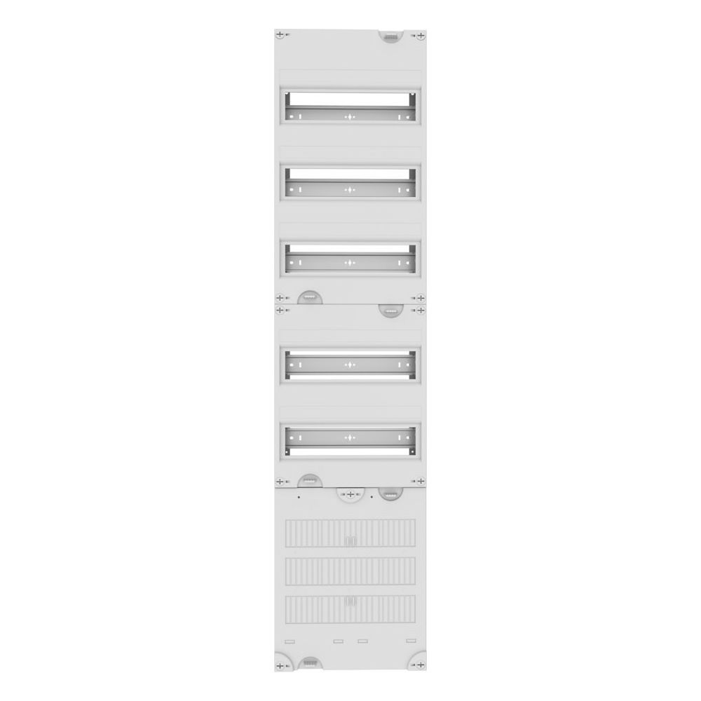 Eaton Einspeise-Verteilerfeld ZSD-V17/SA5, 1050x250x110mm, 5 DIN-Schienen, mit N-PE-Klemm... EATON-255558 4015082555580 (Abb. 2)